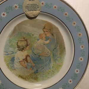 1974 Avon collectible Tenderness plate